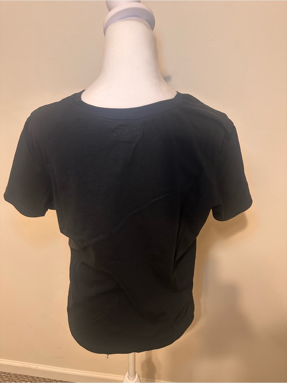 PACT women’s black organic cotton crew neck short-sleeve tee Size Large - Picture 3 of 6